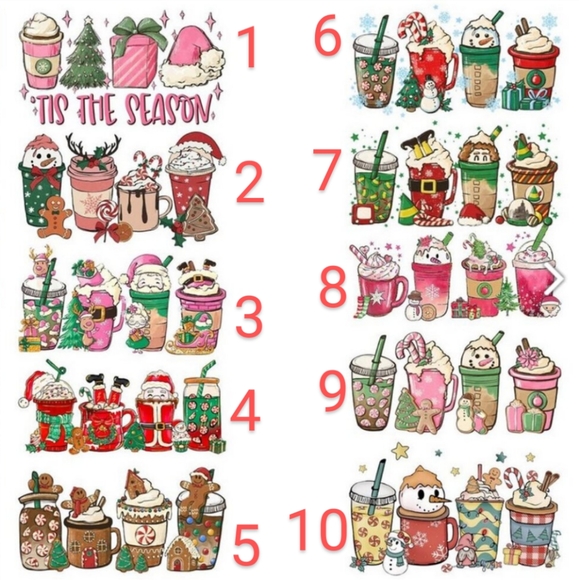 Christmas Crafts 3D Wrap Adhesive Transfer Stickers for Glass Acrylic ❄️ 6 Left! - Picture 2 of 6